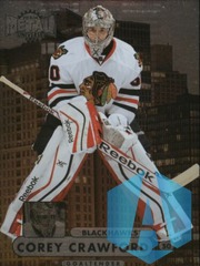2013-14 Fleer Showcase Metal Universe #MU-9 Corey Crawford